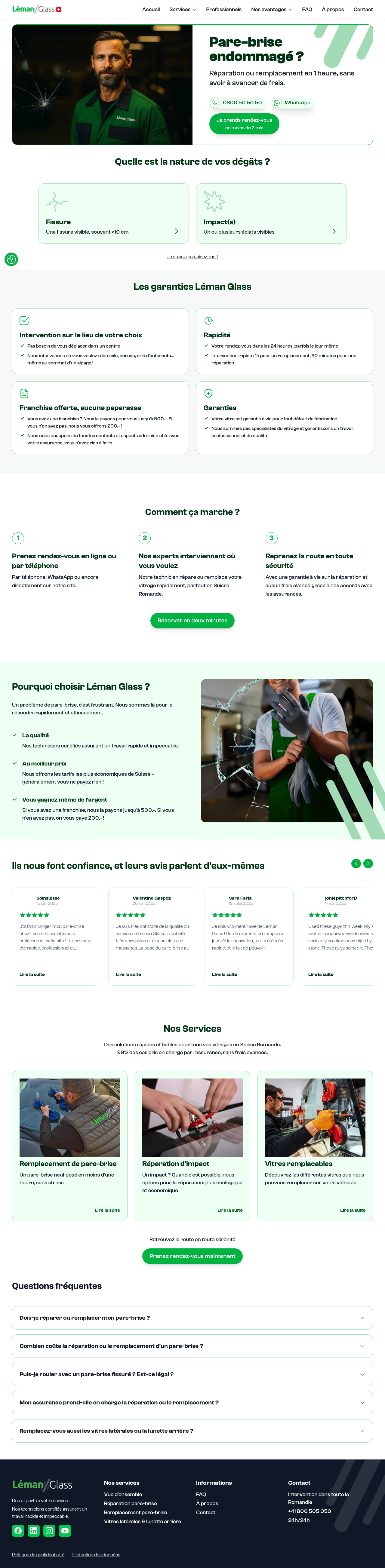 Page du site