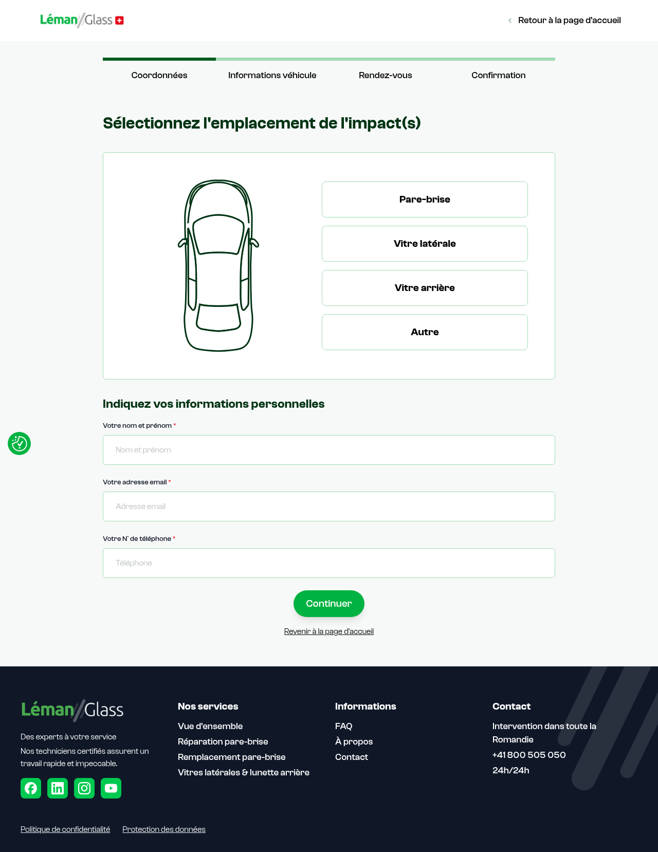 Page du site