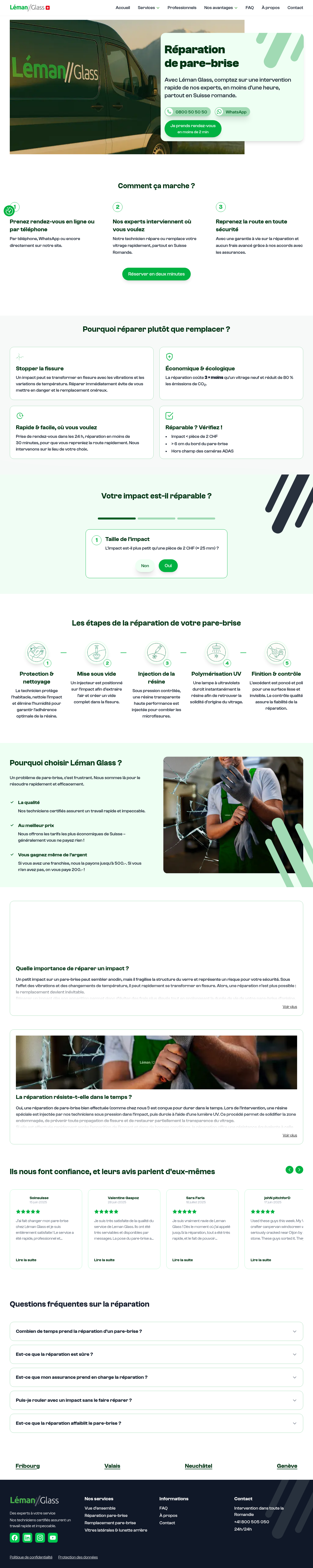 Page du site